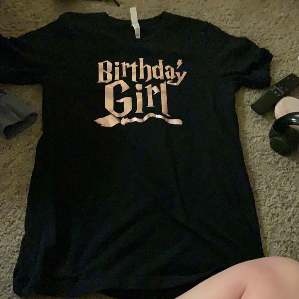 Harry Potter birthday girl shirt